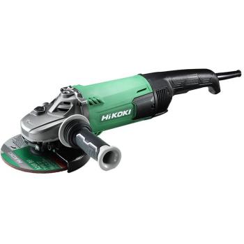 Amoladora Hikoki G18SE4 - Potente Herramienta de 2.400 W, 230 mm, motor de 2.400 W, velocidad sin carga de 6.600 rpm, diseño ergonómico y ligero