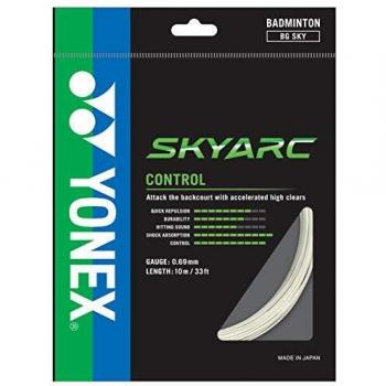 Cordaje de Bádminton YONEX BG Skyarc - 10 Metros - Color Blanco