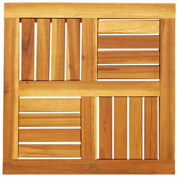 vidaXL Square Table Top 50x50x2 cm Solid Acacia Wood