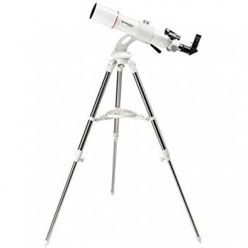 Bresser messier telescopico ar de 80640nano con tripode color blanco