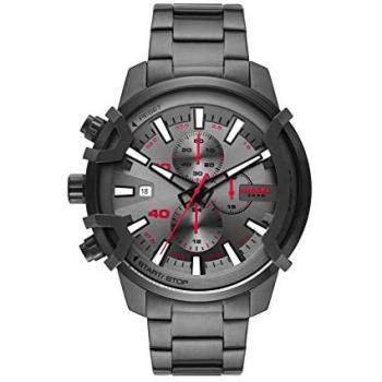 Reloj Diesel Griffed Cronógrafo de Acero Inoxidable Color Gunmetal DZ4586