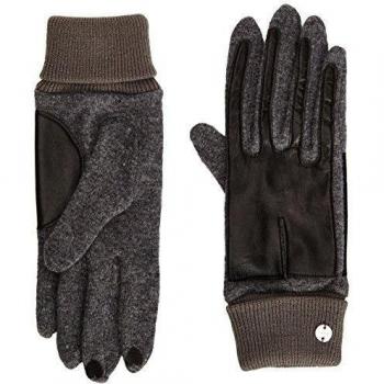 Espoma 094Ea1R009 - Guantes para mujer, color dark grey melange, talla l