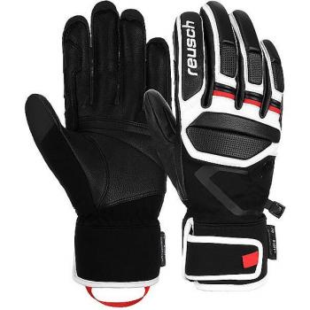Guantes de esquí Reusch Pro RC, impermeables, transpirables, aislamiento térmico, palma de cuero sintético, puños ajustables, compatibles con pantallas táctiles