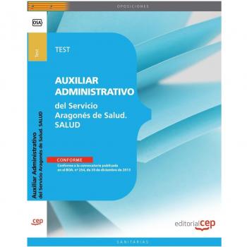 Auxiliar Administrativo del Servicio Aragonés de Salud. SALUD. Test