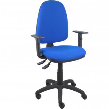 Silla Ayna S bali azul con brazos regulables PIQUERAS Y 04ASB229B10CRN