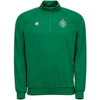 Le Coq Sportif Asse Training Sweat M Vert Forez Sudadera, Mujer
