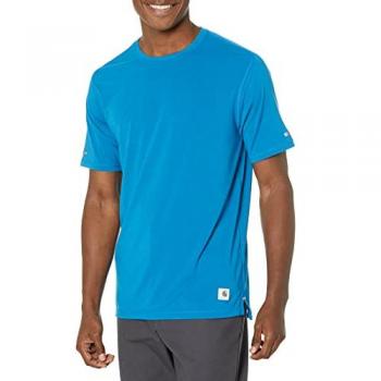 Camiseta Carhartt Lightweight Durable Relaxed Fit para hombre - Negro Gris (2XL)