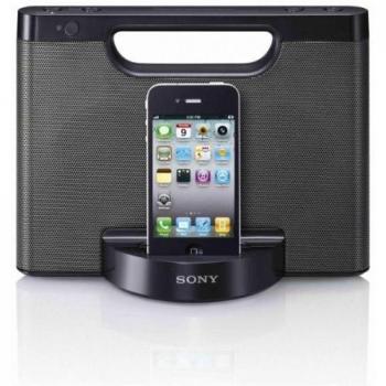Sony RDPM5IPB - Base con altavoz para iPod / iPhone