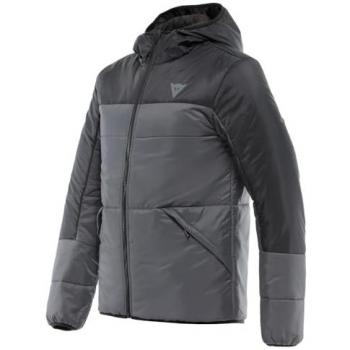Dainese Chaqueta After Ride Insulated Textil Gris y Negro, Talla L, Aislamiento térmico, Resistente al agua, Diseño ergonómico, Protección contra el viento