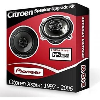 Pioneer Altavoces para Citroen Xsara Coupe Panel Trasero 5,25/13 cm, 210 W