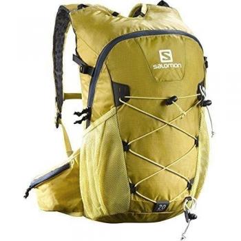 Salomon L38241300 Evasion Mochila para montañismo y de viaje unisex, 45 cm, 20 Litros, Maize/Big Blue-X
