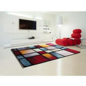 Alfombra Coraline de Interior Liso en Beige - 60X100, 80X150, 120X170, 160X220 cm