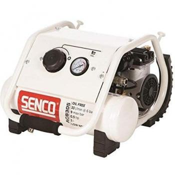 Compresor Silencioso Sin Aceite 5L Senco AC8305, 0.5 HP, 9 Bar