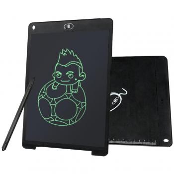 Tableta de Escritura LCD 12 Inch, Tableros de Dibujo,Tabletas Gráficas Memo Pad Electrónico con Lápiz Táctil Adecuado para Niños, Diseñadores, Profesores, Estudiantes y Gente de Negocios