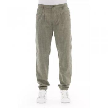 Baldinini Trend Army Cotton Jeans & Pant - IT54 | XXL