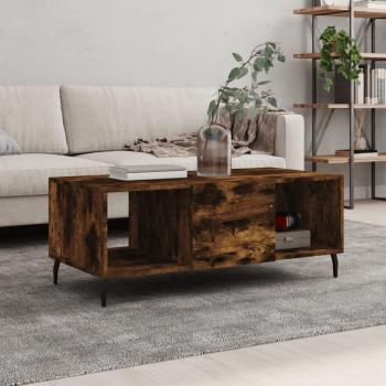 Mesa baja Smoke Roble 102x50x40 cm Madera multicapa