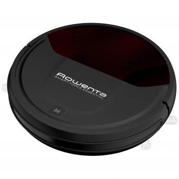 Rowenta RR6943WH Smart Force Essential - Robot aspirador 3 modos limpieza, sensores infrarrojos y anticaída, alto rendimiento en suelos duros, batería ion litio de 150 min autonomía con pared virtual
