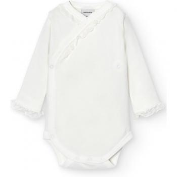 BABIDÚ - Pack de 2 bodys cruzado puntilla