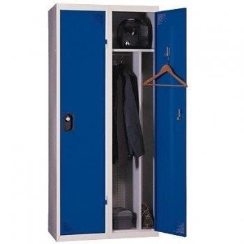 EVP Taquillas iniciales Azul Industrial sucia Con llave WD114M1_G1B1