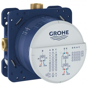 GROHE Rapido SmartBox Universal Rough-In Box, 1/2, 3 Outlets (35604000)