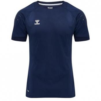 Hummel hmlLEAD Unisex Short Sleeve Training Jersey - Blue