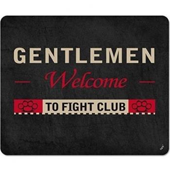1art1 El Club De La Lucha Gentlemen Welcome To Fight Club Alfombrilla para Ratón 23x19 cm