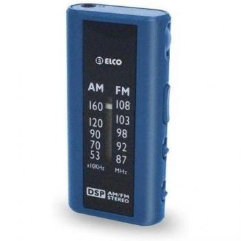 Radio Portátil Analógica Elco PD-939 con Sintonizador AM/FM y Conector de 3.5mm