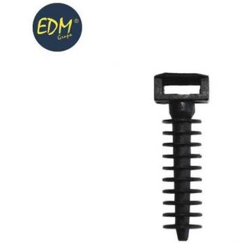 Edm Taco Negro Nº 8 para Brida (25 Uni.) por Blister Envasado