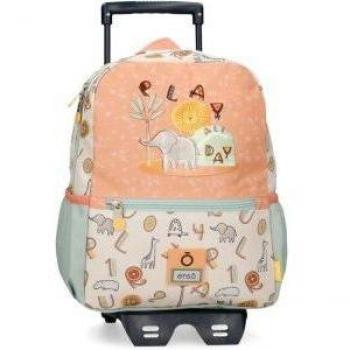 Mochila de paseo Enso Play all day 32 cm con carro
