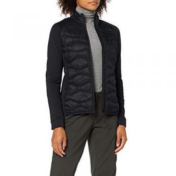PEAK PERFORMANCE Helium Hybrid Chaqueta Plumas, Mujer, Black, XS