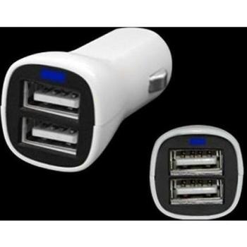 Adaptador Vehículo 12/24VDC con 2 salidas USB 3.1A