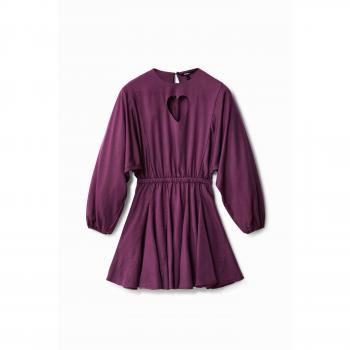 Vestido Desigual Frida 22WWVW31 Violeta Ajuste Regular XL Mujer
