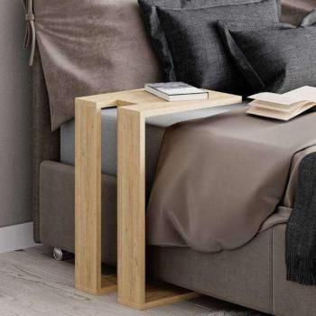 Mesa Auxiliar Tesauro Roble Safir 30x57x40CM Comedor
