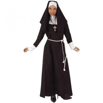 Disfraz de Monja Clásico para mujer