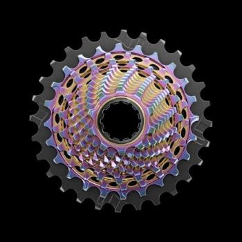 Cassette SRAM Red XG 1290 12V rainbow - 10-28, 12 velocidades, rango de piñones 10-28t, compatible con cuerpo del conductor XDR