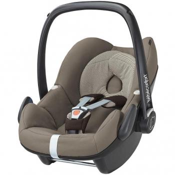 Bébé Confort Pebble - Silla de coche, grupo 0+, color marrón