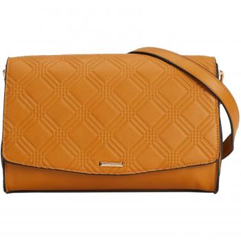 Parfois - Bolso Bandolera Alamo Emboss - Mujeres - Tallas M - Mostaza