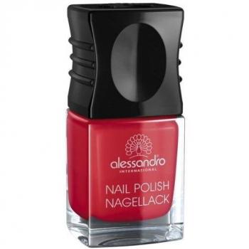 Alessandro Laca de Uñas 10 ml - Rojo Caliente y Marrón Suave, Código de Color 31 Girly Flush
