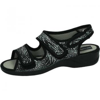 Sandalias cómodas de mujer D`CUTILLAS 21794 color negro, talla 41