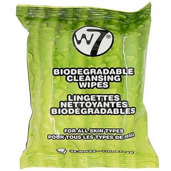 Pack de 2 x Toallitas Desmaquillantes Biodegradables - W7