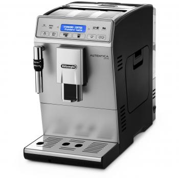 De'Longhi Perfetto Autentica Plus ETAM 29.620.SB - Cafetera Superautomática Espresso y Cappuccino, Depósito Agua 1.4l, Pantalla LCD y Panel Táctil, Acero Inoxidable, Molinillo Silencioso, 1450W, Plata