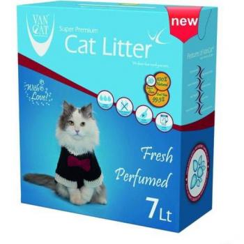 Arena para gatos con aroma a primavera