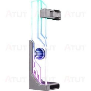 Cooler Master Atlas ARGB Soporte para GPU de Cristal Templado con Diseño de Espejo Infinito