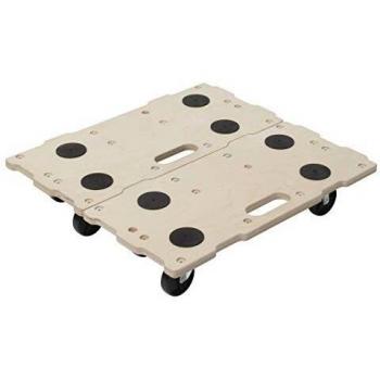 Wolfcraft 5543000 2 Carretilla para muebles con estantes en puzle 2 FT 400