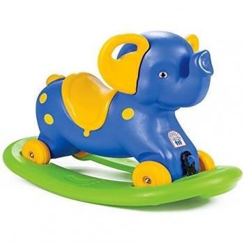 Pilsan Rocking Animal Plastic Slider with Wheels
