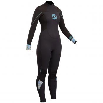 Gul 2018 Response Womens 4/3mm GBS Back Zip Wetsuit Black RE1248-B4 Ladies UK Sizes - 14