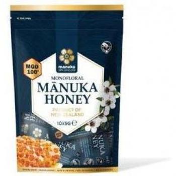 Manuka Health Miel de Manuka Monofloral MGO 100+ 10 Monodosis de 5g