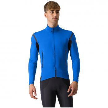 Chaqueta Castelli Perfetto RoS 2 GORE-TEX INFINIUM™ Azul Absoluto para Ciclismo - Talla M