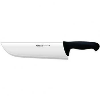 Arcos Serie 2900, Cuchillo Carnicero, Acero Inoxidable Nitrum de 300 mm, Mango inyectado en Polipropileno Color Negro