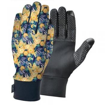 Guantes unisex Matt C. Estrada Inner Touch Tropical Parrot